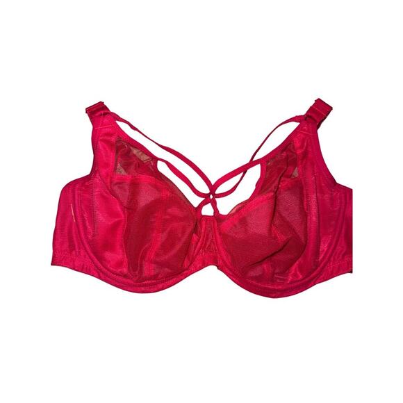 ELOMI red bra size 36DDD - Picture 1 of 5